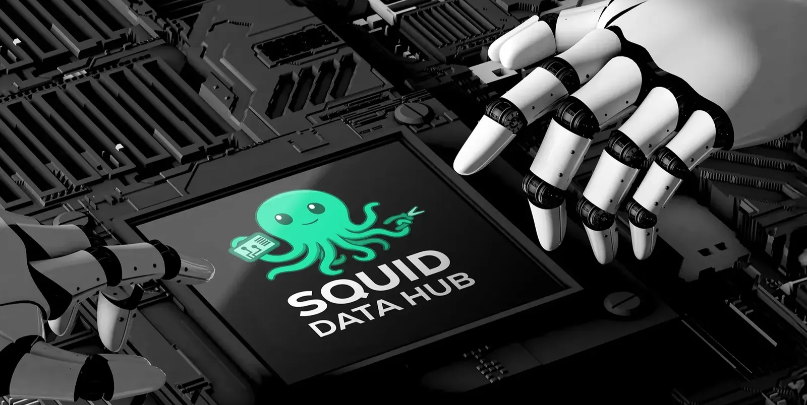 Squid Data Hub launch visual